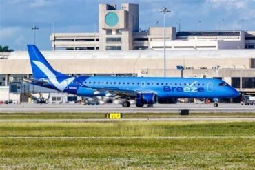 Breeze Airways Pauses Newark–Charleston Flights After January 2027, Ending Key New Jersey Connection