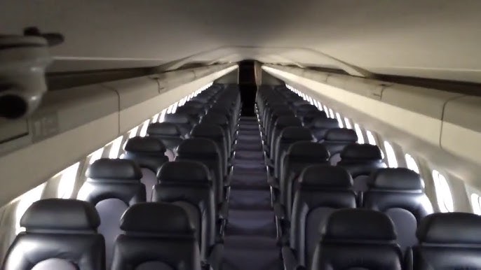 Concorde supersonic aircraft British Airways passenger cabin interior 2003