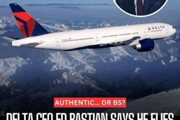 Why Delta Air Lines CEO Ed Bastian Often Chooses Economy Over Premium Cabins