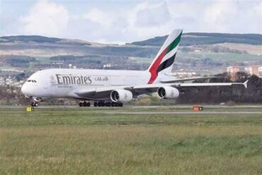 Emirates Temporarily Suspends Airbus A380 Service to Prague and Glasgow Until October 2026