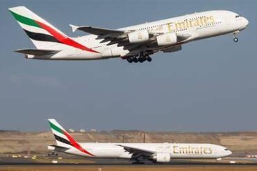 Emirates Transforms Airbus A380 and Boeing 777 Parts Into Arsenal FC’s 8-Foot Aviation Sculpture