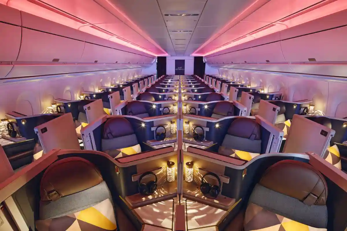 Etihad Airways Airbus A350 Business Class Studio suite