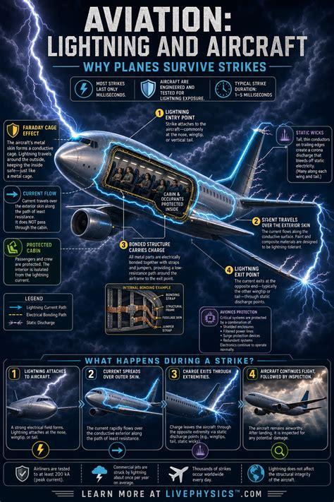 How Modern Jet Engines Survive Direct Lightning Strikes: The Engineering Behind Aircraft Lightning Protection