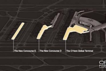 United and American’s O’Hare Growth Forces Chicago to Accelerate 24-Gate Concourse E