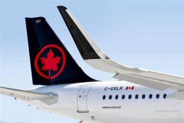 Air Canada Launches New 9-Hour A321XLR Transatlantic Route Between Montreal and Lyon