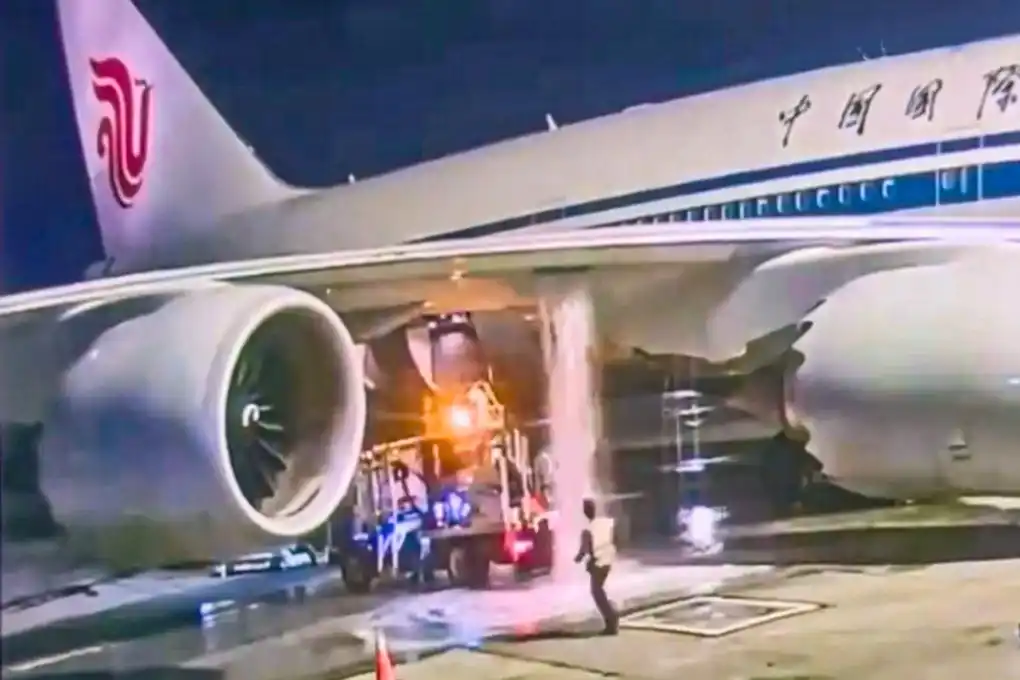 Air China Boeing 747-8 Damaged by Fuel Truck at New York JFK, Forcing Flight Cancellation