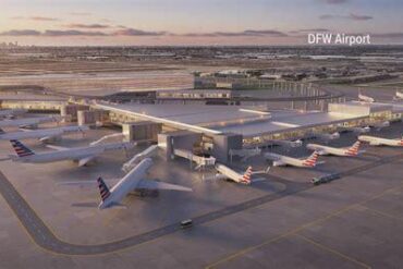 American Airlines’ $4 Billion Dallas/Fort Worth Expansion Is Building a 31-Gate Superhub