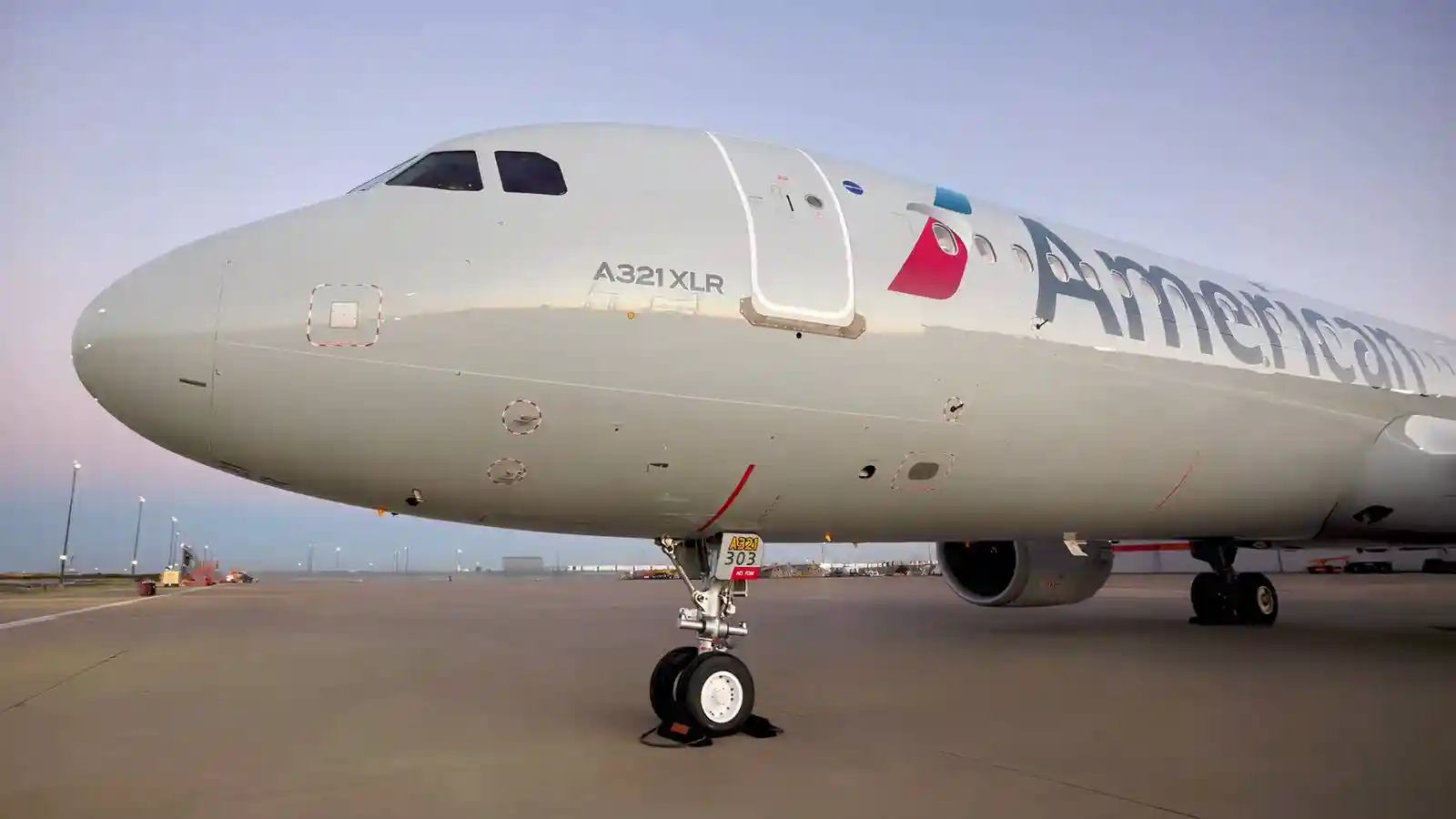 American Airlines Airbus A321XLR departing New York JFK for Europe