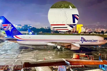 Amerijet Boeing 767-300F Suffers Fuselage Damage After Hard Landing in Guatemala