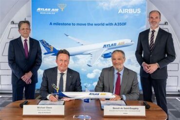 Atlas Air Breaks Its All-Boeing Strategy With 20 Airbus A350F Freighters