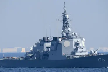 Japanese Navy Destroyer Chokai Returns Home After US Tomahawk Missile Upgrade