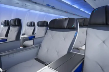 JetBlue Unveils BlueFirst Domestic First Class as Economy Legroom Falls by 2.3 Inches
