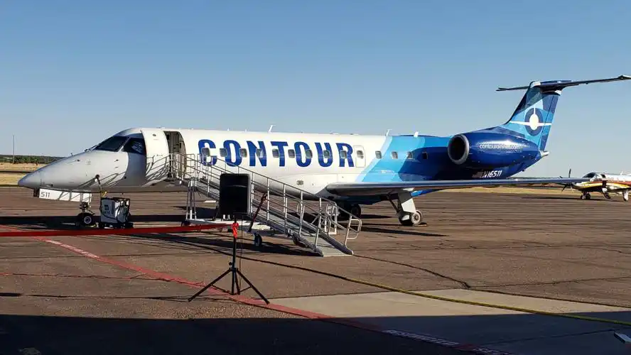 Show Low Regional Airport Arizona Embraer ERJ135 regional jet
