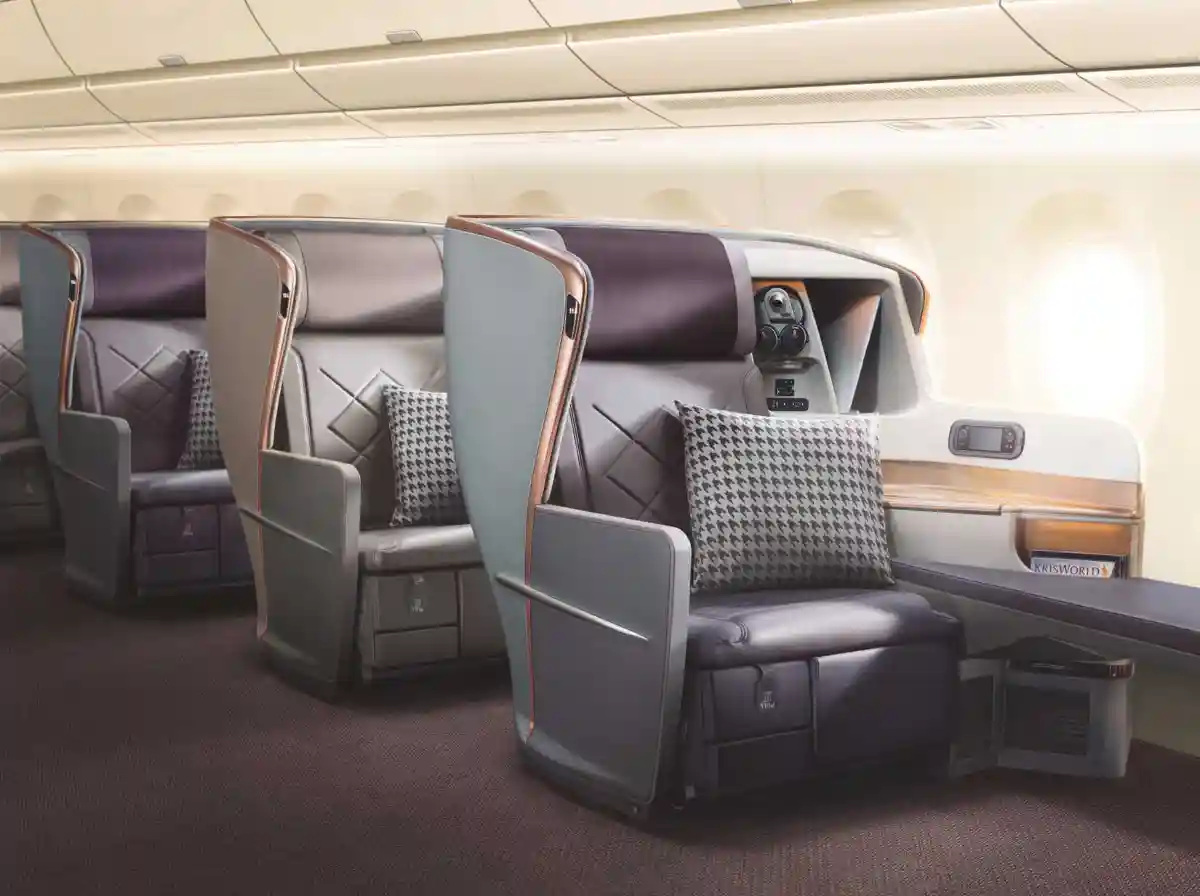 Singapore Airlines A350 new first class suite cabin concept