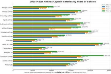 Top 5 Airlines Offering the Highest Pilot Pay Packages in 2026