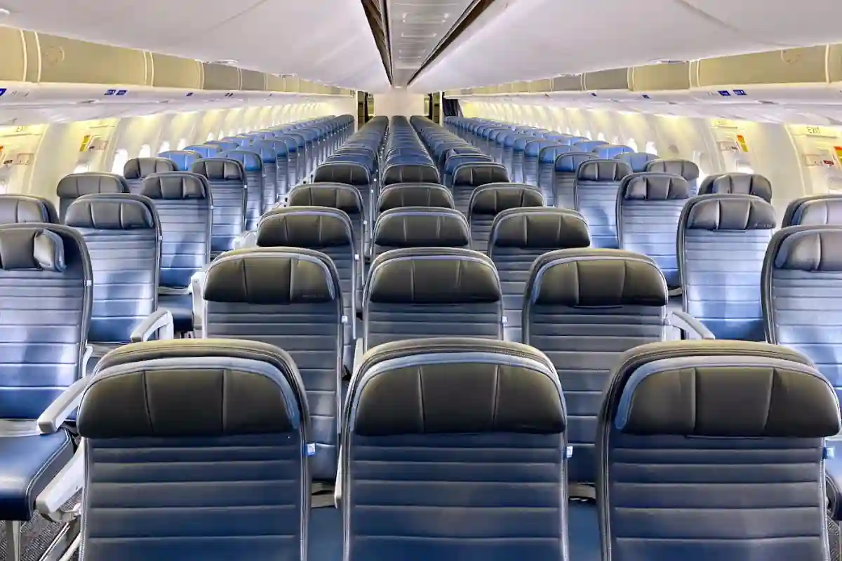United Economy Plus extra legroom cabin seating