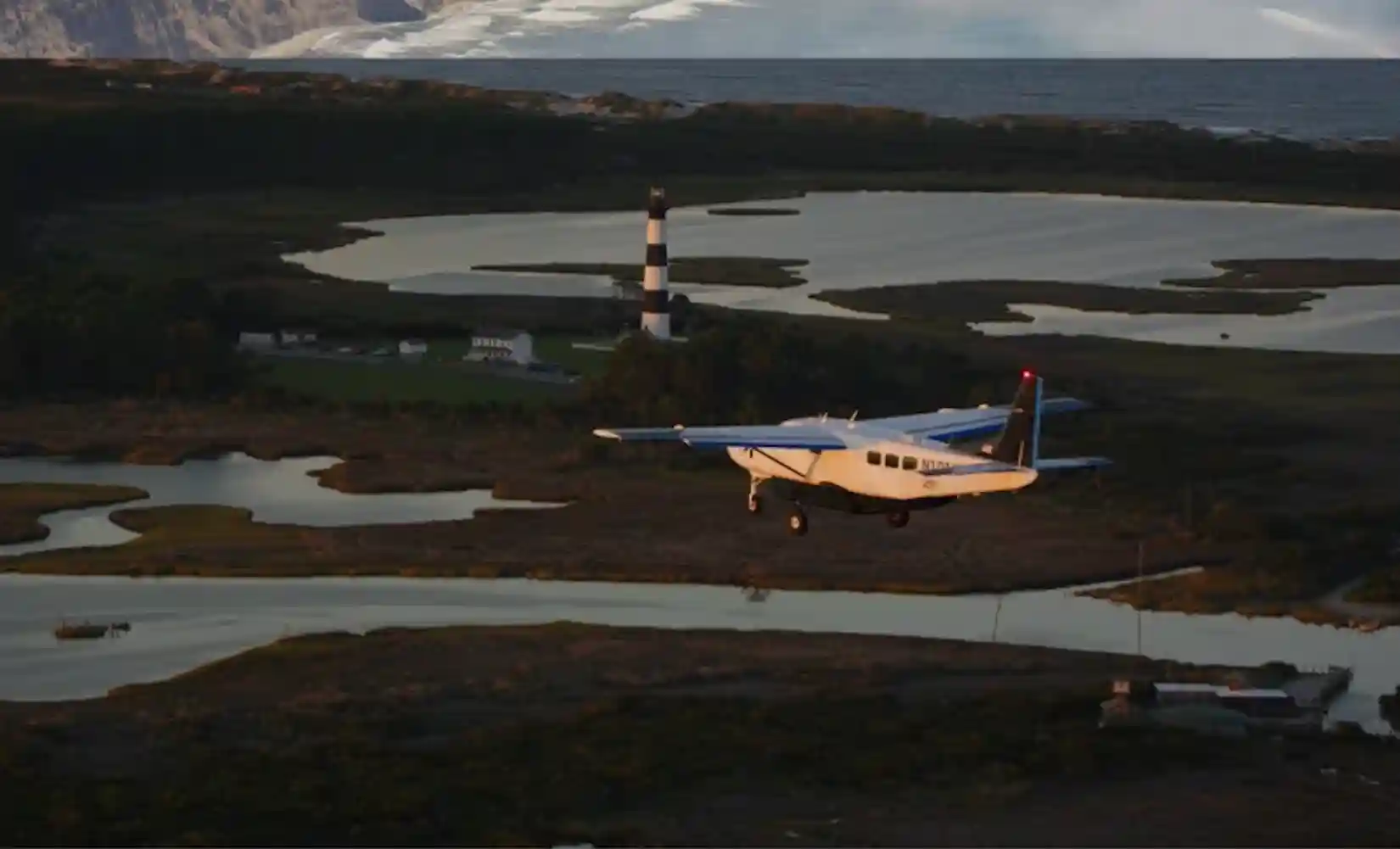 1993 Cessna 208B Grand Caravan N101XW modified with Joby autonomous flight sensors