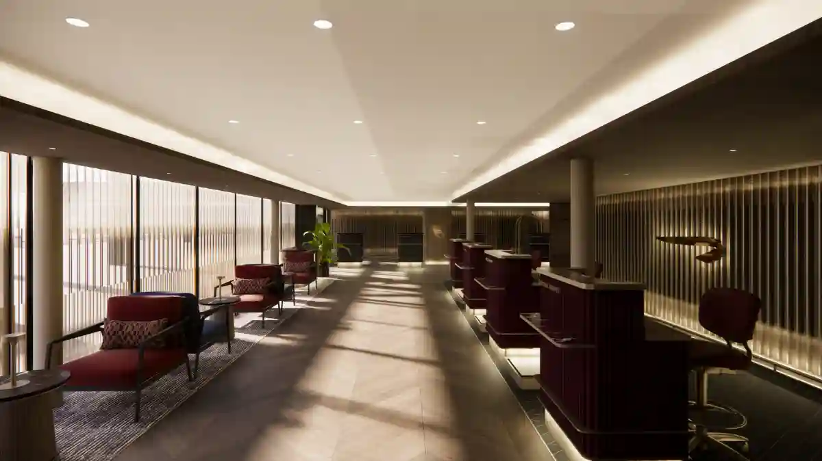 British Airways new First Class check-in experience at Terminal 3 Heathrow