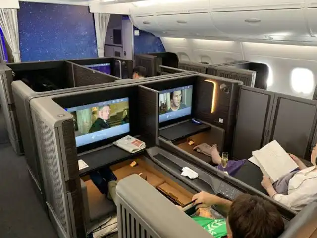 ana flying honu airbus a380 first class suite upper deck hawaii route