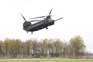 Autonomous Barge Reaches Next Phase As US Army MH-47G Chinook Completes Historic Deck Landing