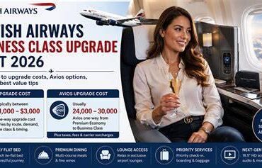 British Airways Business Class Upgrade Cost: What You’ll Pay in 2026