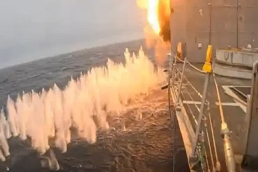 Missile Test Sinks USS Klakring in U.S.-U.K. Atlantic Thunder Exercise