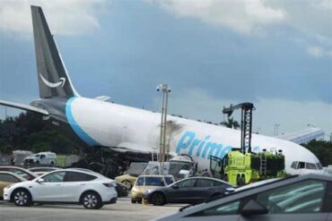 NTSB Reveals How Amazon Air 767 Overran Miami Runway at 113 Knots